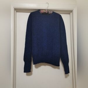 VINTAGE | Christopher Hayes | 100%Wool Shetland Sweater